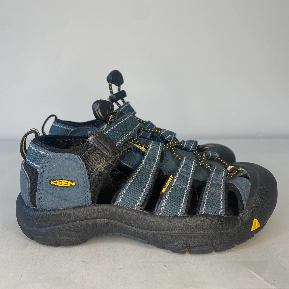 Keen Newport H2 Sandals Navy Blue Waterproof Shoes Youth Size 12